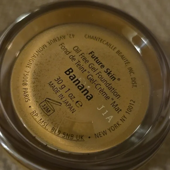 Chantecaille Future Skin Oil Free Gel Foundation. Fond De Teinte BANANA New DEAL - Picture 8 of 8